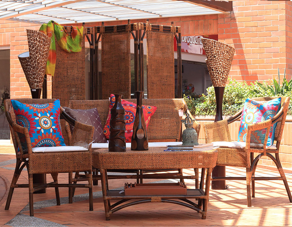 Sala rattán – Almacen Benares – Decoración Asiática